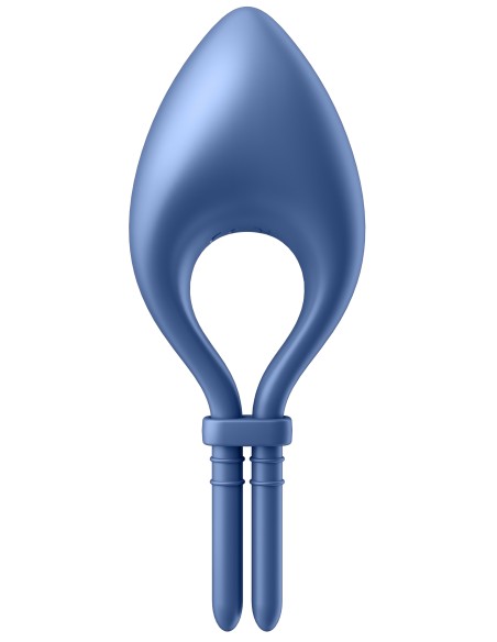 Cockring vibrant connecté Bullseye Satisfyer Bleu