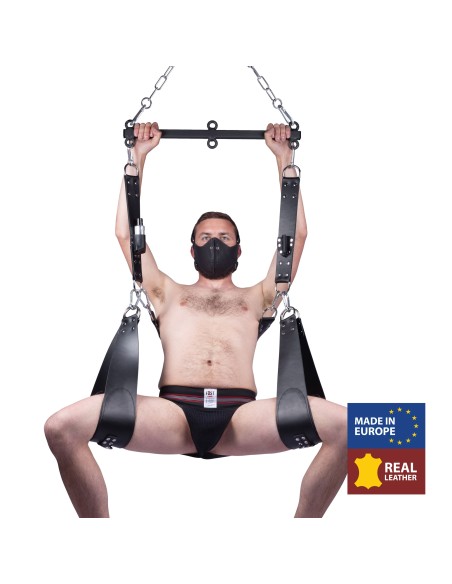 Balançoire en cuir FISFUKR - Kit complet