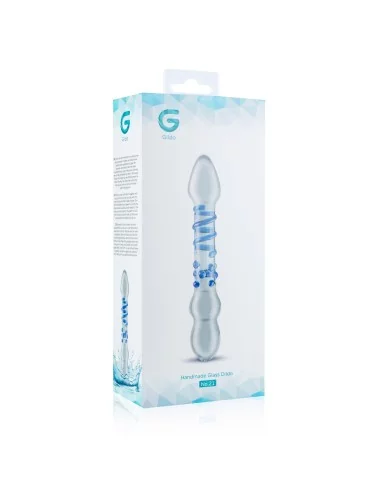 Dildo en Verre n° 21 - 20 x 3.4 cm