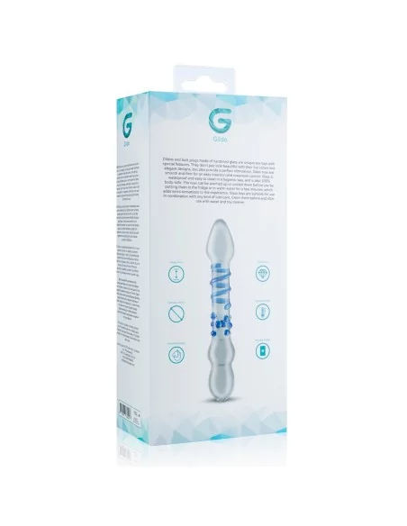 Dildo en Verre n° 21 - 20 x 3.4 cm Dildo en Verre n° 21 - 20 x 3.4 cm