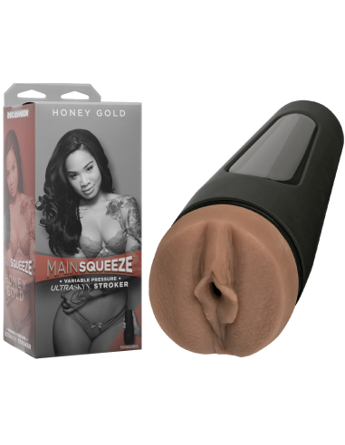 Masturbateur Main Squeeze Honey Gold