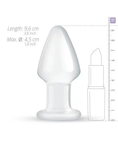 Plug en Verre n° 25 - 9.5 x 4.4 cm