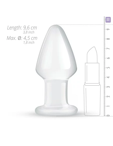 Plug en Verre n° 25 - 9.5 x 4.4 cm