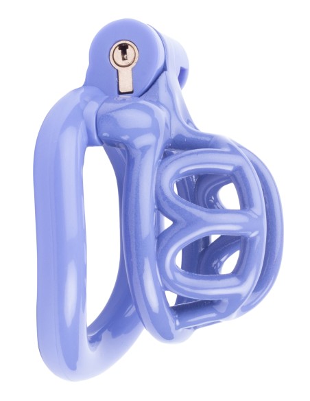 Cage de chasteté courte Lyfy 4 x 3.3cm Bleue Cage de chasteté courte Lyfy 4 x 3.3cm Bleue