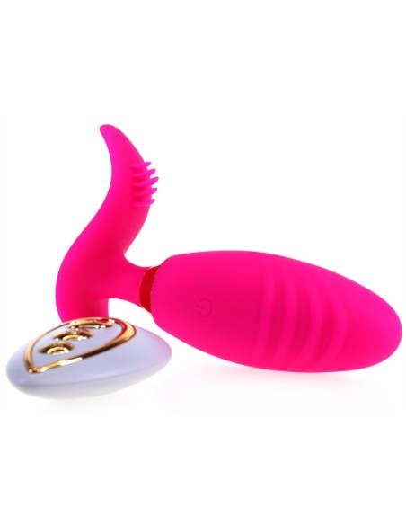 Oeuf vibrant Wavy Sex 8.5 x 3cm Rose