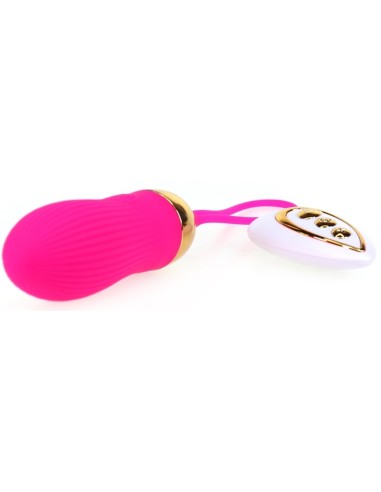 Oeuf vibrant Stripe Sex 8.5 x 3cm Fuchsia