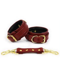 Menottes Pin Lock Rouge foncé