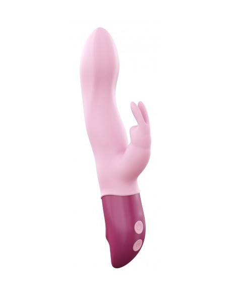 Vibro HELLO RABBIT 24 x 4cm Rose clair Vibro HELLO RABBIT 24 x 4cm Rose clair