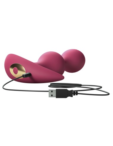 Plug vibrant Twinny Bud 10.5 x 3cm Rose