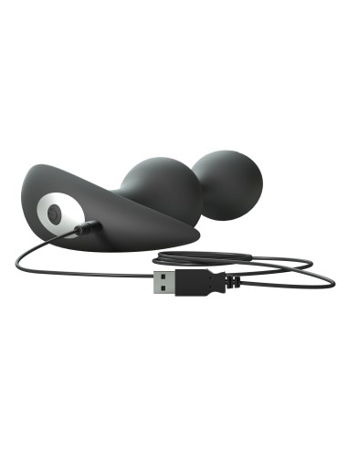 Plug vibrant Twinny Bud 10.5 x 3cm Noir
