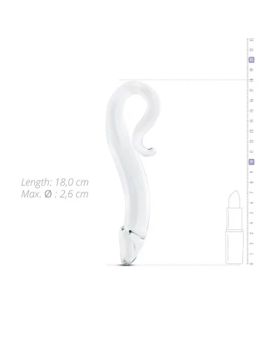 Dildo en Verre n° 14 - 18 x 2.6 cm