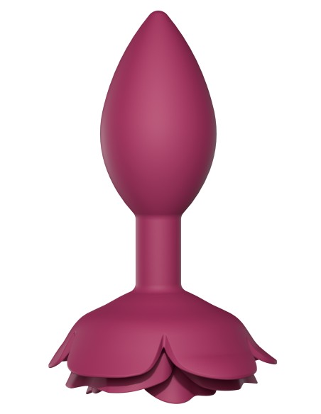 Plug anal bijou Open Roses M 8 x 3.3cm Rose