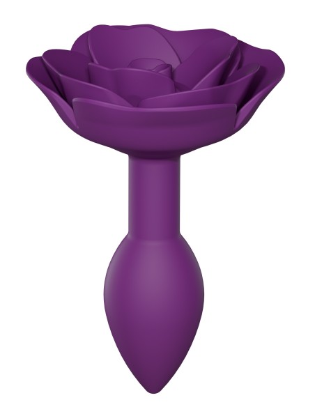 Plug anal Bijou Open Roses S 8 x 2.9cm Violet