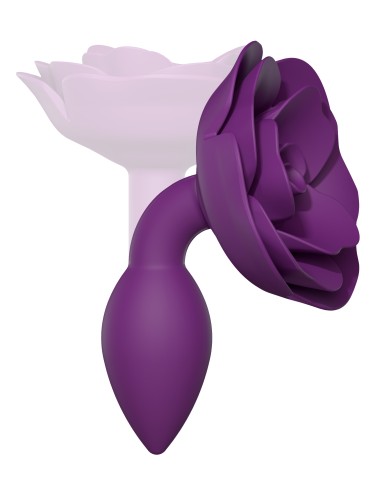 Plug anal Bijou Open Roses S 8 x 2.9cm Violet