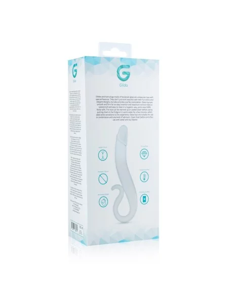 Dildo en Verre n° 14 - 18 x 2.6 cm