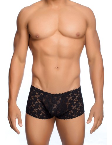 Boxer sexy Dentelle LACE MoB Noir - Boxer Sexy - 3