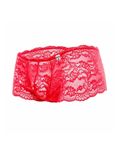 Boxer sexy Dentelle LACE MoB Rouge