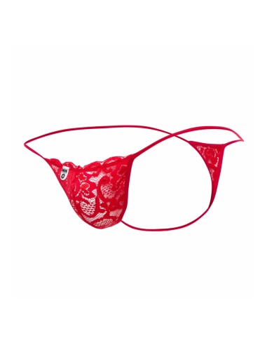 String Dentelle LACE MoB Rouge