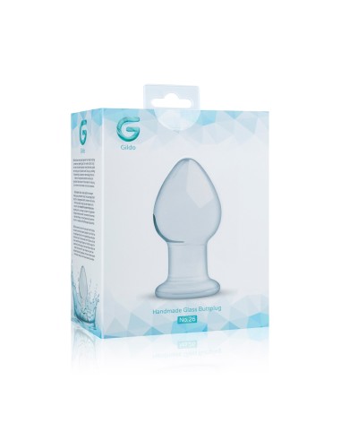 Plug en Verre n° 26 - 9 x 4.3 cm