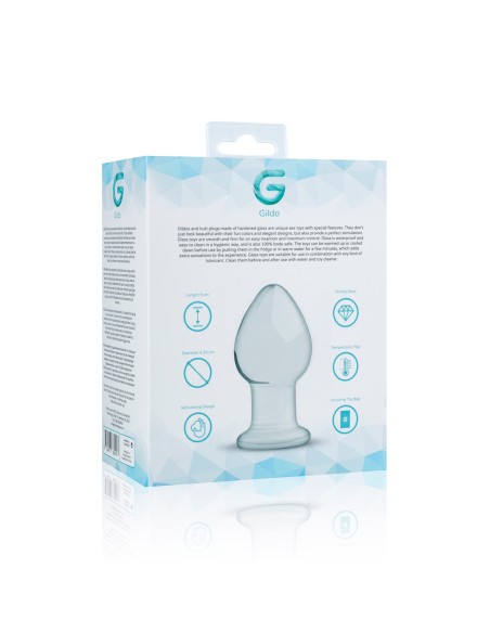 Plug en Verre n° 26 - 9 x 4.3 cm