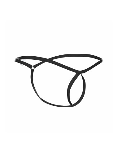 Mini Thong TEAR DROP Noir - String - 2