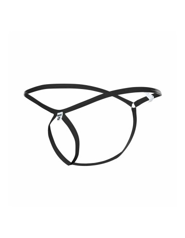 Mini Thong TEAR DROP Noir - String - 3
