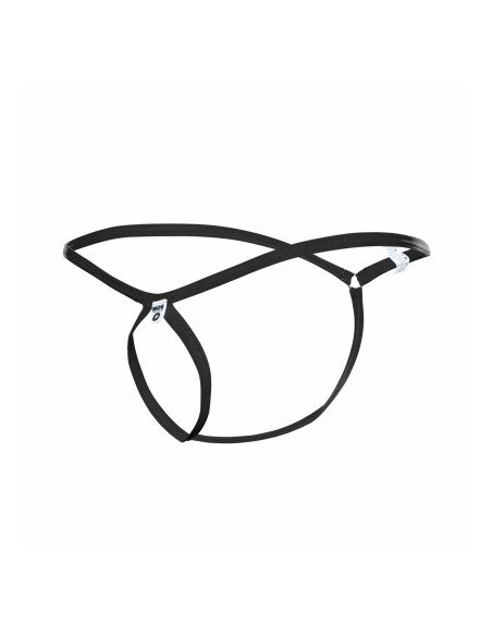 Mini Thong TEAR DROP Noir - String - 3