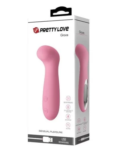 Stimulateur clitoridien rose Grace