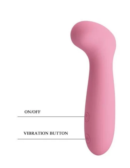 Stimulateur clitoridien rose Grace Stimulateur clitoridien rose Grace