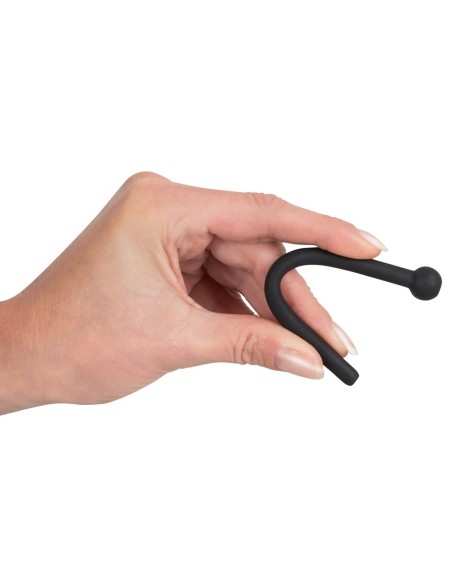 Plug d'urètre percé Piss Play 10.5cm - Diamètre 7mm