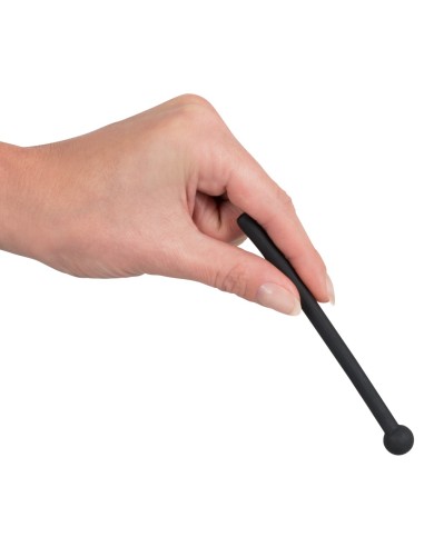 Plug d'urètre percé Piss Play 10.5cm - Diamètre 7mm