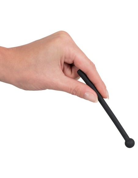Plug d'urètre percé Piss Play 10.5cm - Diamètre 7mm