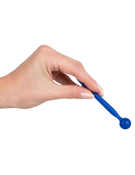 Plug Penis Stop Sperm 8cm - Diamètre 4-8mm Bleu