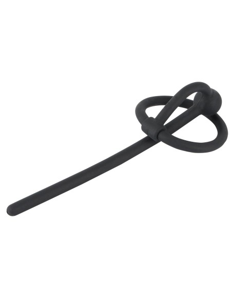 Plug d'urètre percé Ring Play 10.5cm - Diamètre 6mm