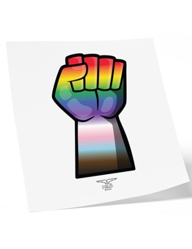 Tatouage éphémère GAY FORCE 10 x 15cm
