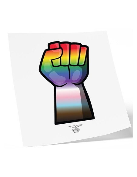 Tatouage éphémère GAY FORCE 10 x 15cm Tatouage éphémère GAY FORCE 10 x 15cm