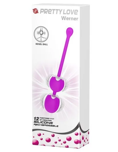 Boules de Geisha Vibrantes Werner Violettes - 3.4 cm