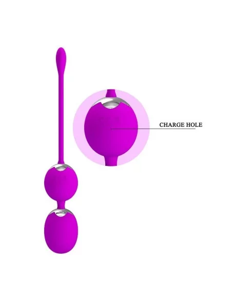 Boules de Geisha Vibrantes Werner Violettes - 3.4 cm