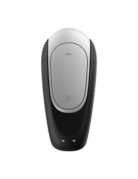 Double stimulateur connecté Double Fun Satisfyer Noir Double stimulateur connecté Double Fun Satisfyer Noir