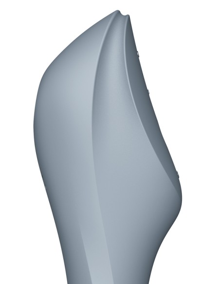 Stimulateur de clitoris Curvy Trinity 3 Satisfyer Gris