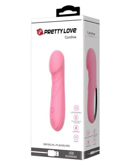 Vibromasseur Candice 14.2 x 2.9 cm