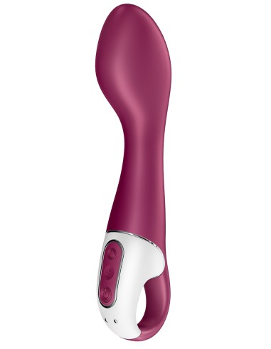 Vibro connecté Hot Spot Satisfyer 20cm Mauve