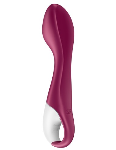Vibro connecté Hot Spot Satisfyer 20cm Mauve