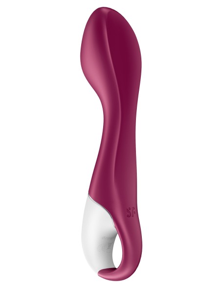 Vibro connecté Hot Spot Satisfyer 20cm Mauve