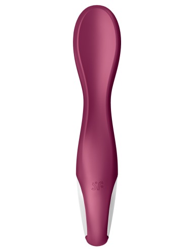 Vibro connecté Hot Spot Satisfyer 20cm Mauve