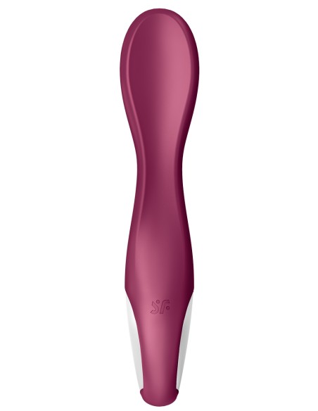 Vibro connecté Hot Spot Satisfyer 20cm Mauve