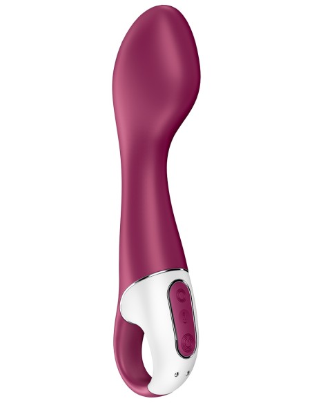 Vibro connecté Hot Spot Satisfyer 20cm Mauve