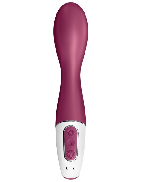 Vibro connecté Hot Spot Satisfyer 20cm Mauve