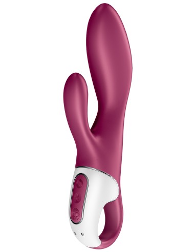 Vibro Rabbit connecté Heated Affair Satisfyer 20cm Mauve