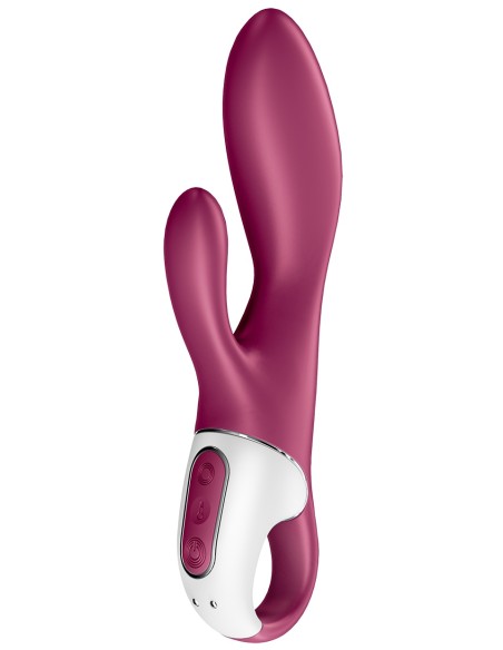 Vibro Rabbit connecté Heated Affair Satisfyer 20cm Mauve